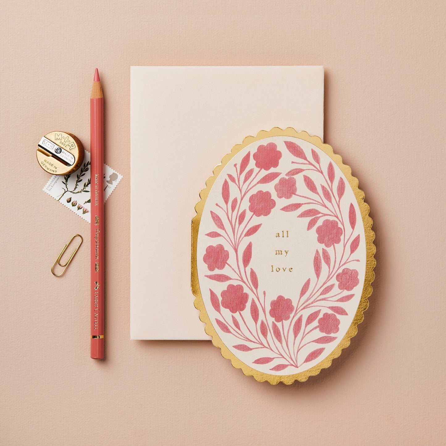 Rose Flora Card