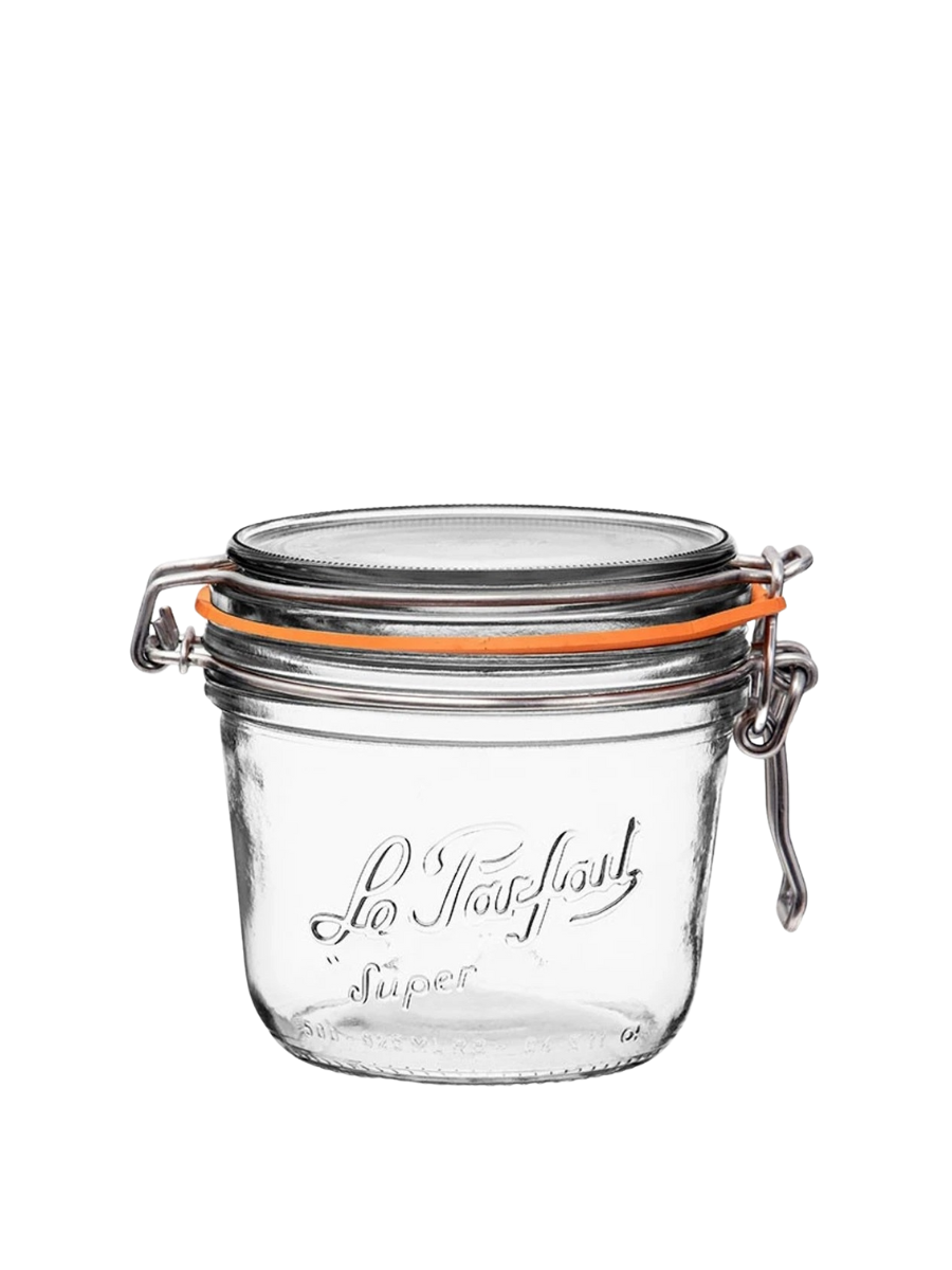 500ml Tapered French Glass Preserving Jar