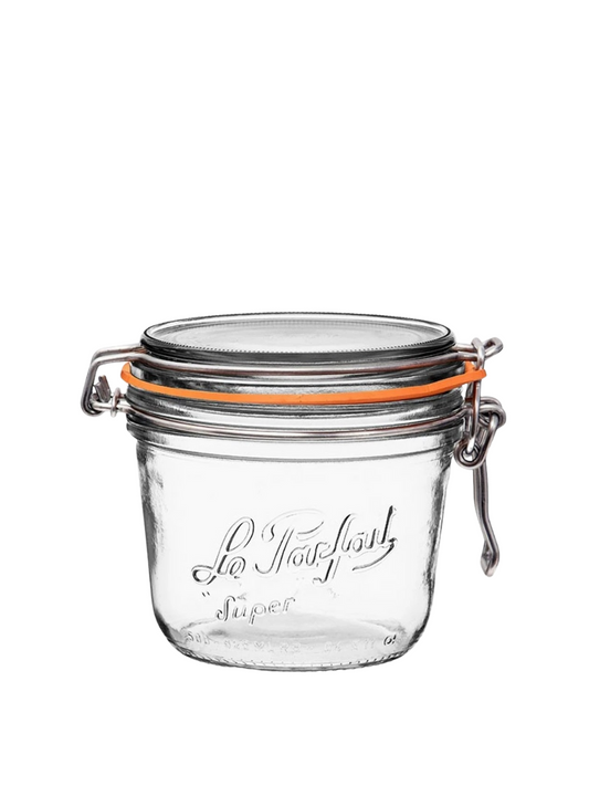 500ml Tapered French Glass Preserving Jar