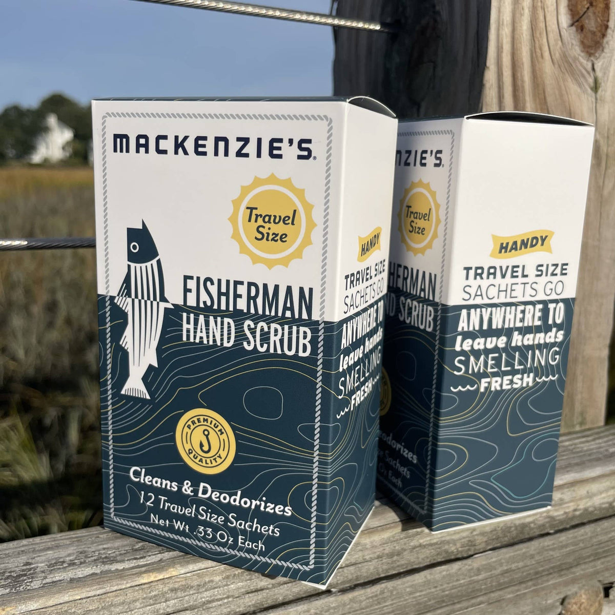Fisherman Hand Scrub Travel Sized Packets