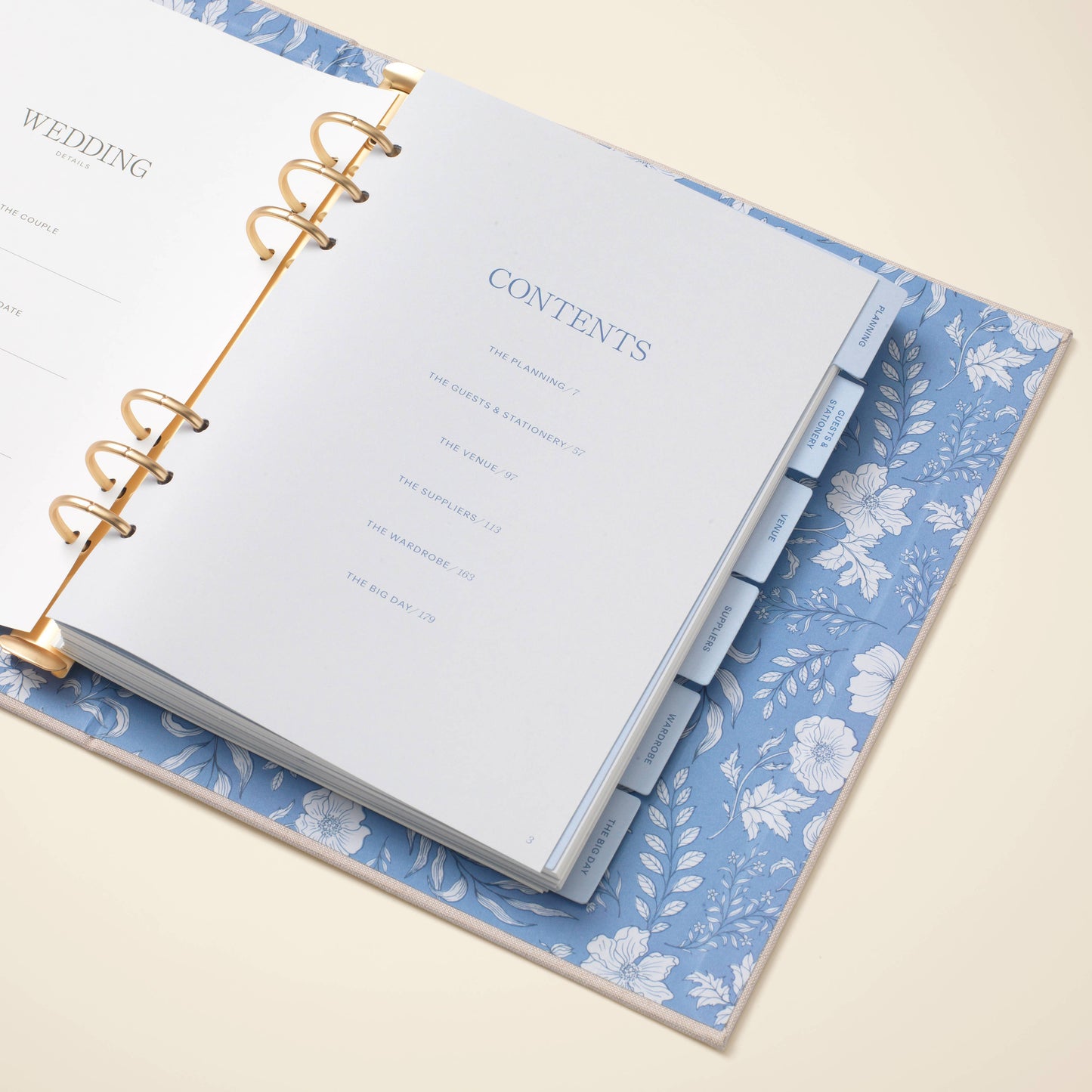 Abstract Wedding Binder-Folio
