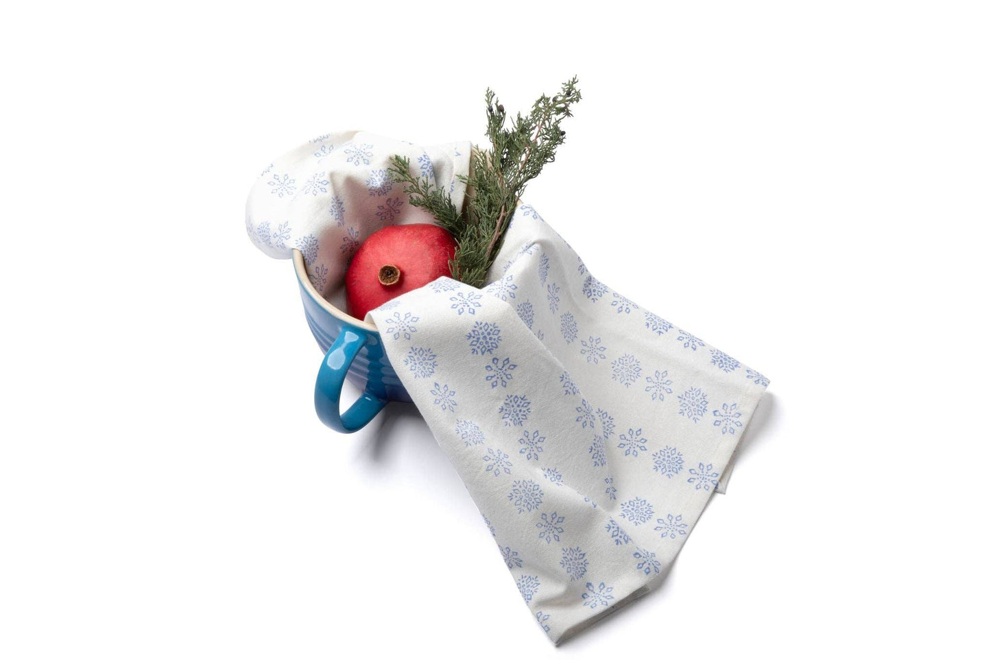 Falling Snow Kitchen Towel