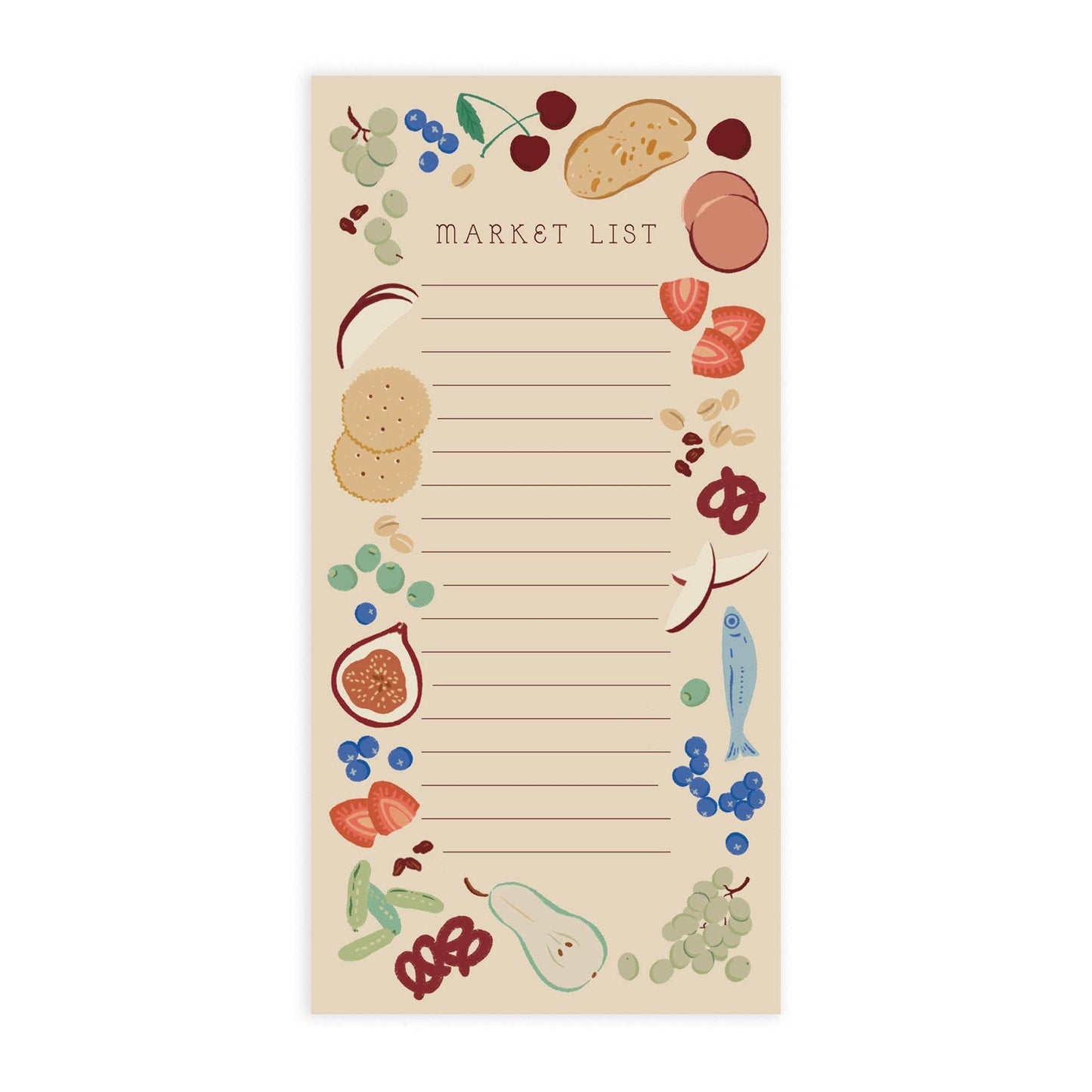 Charcuterie List Pad