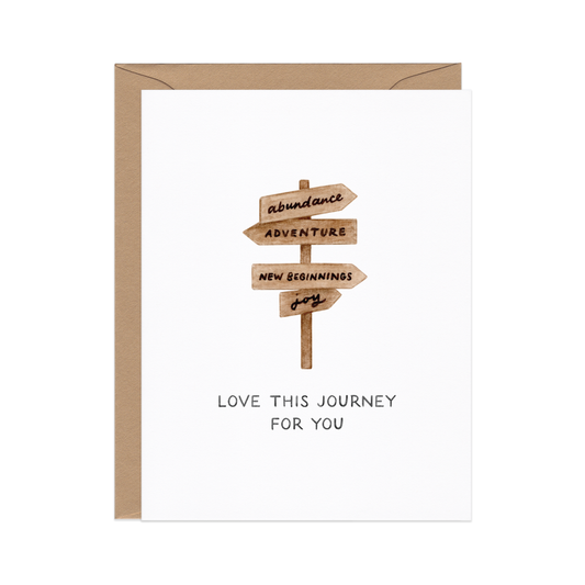 Love This Journey — Schitt's Creek Grad / Retirement Card