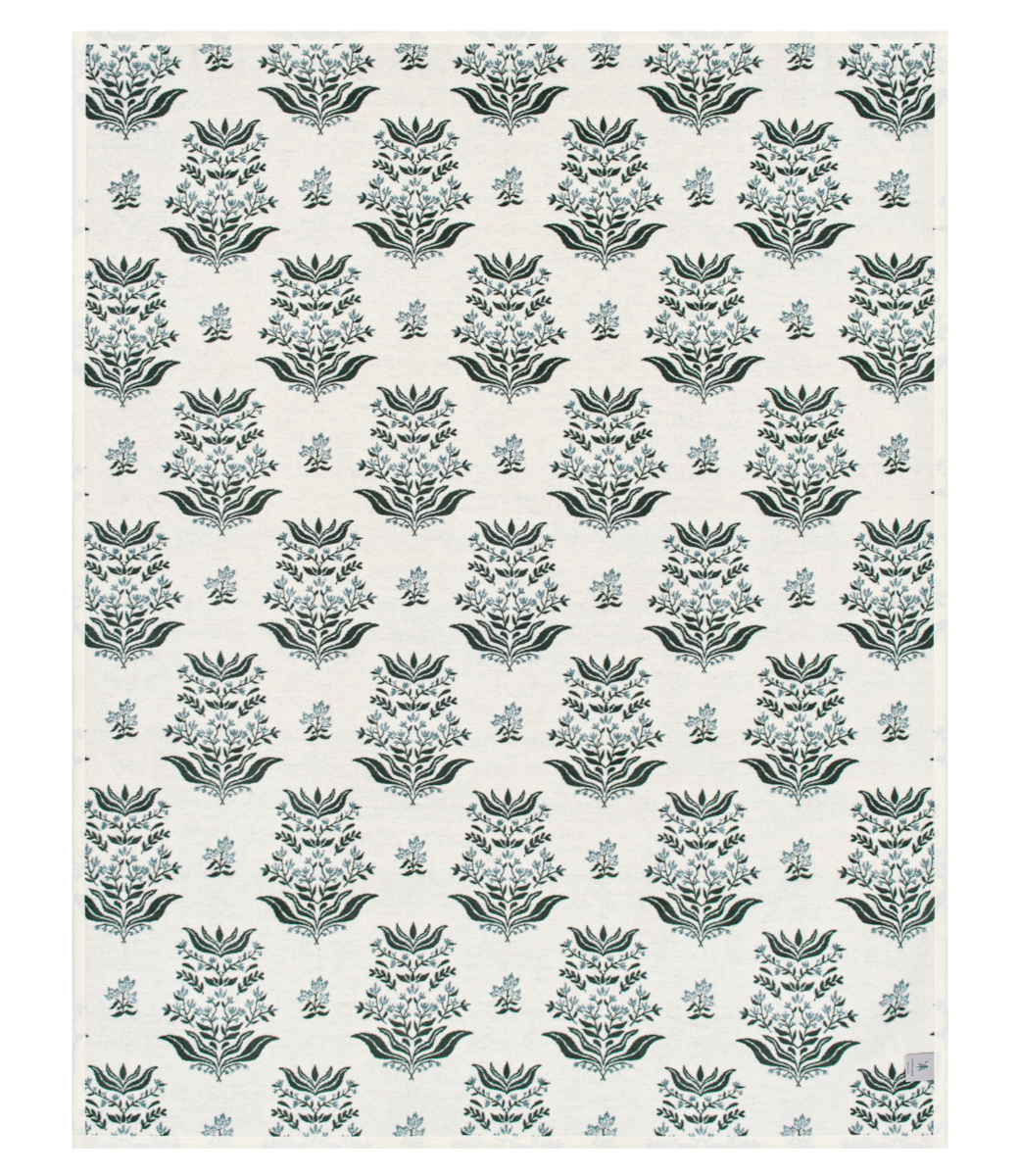 Florence Blockprint Blanket: Original