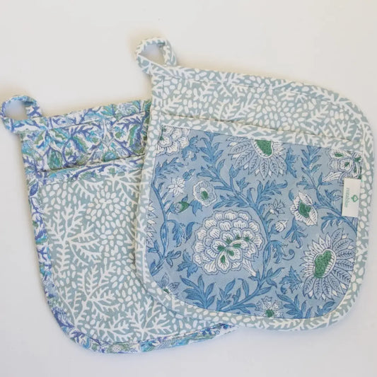 Ovenmitts - Multicolor (Blue)