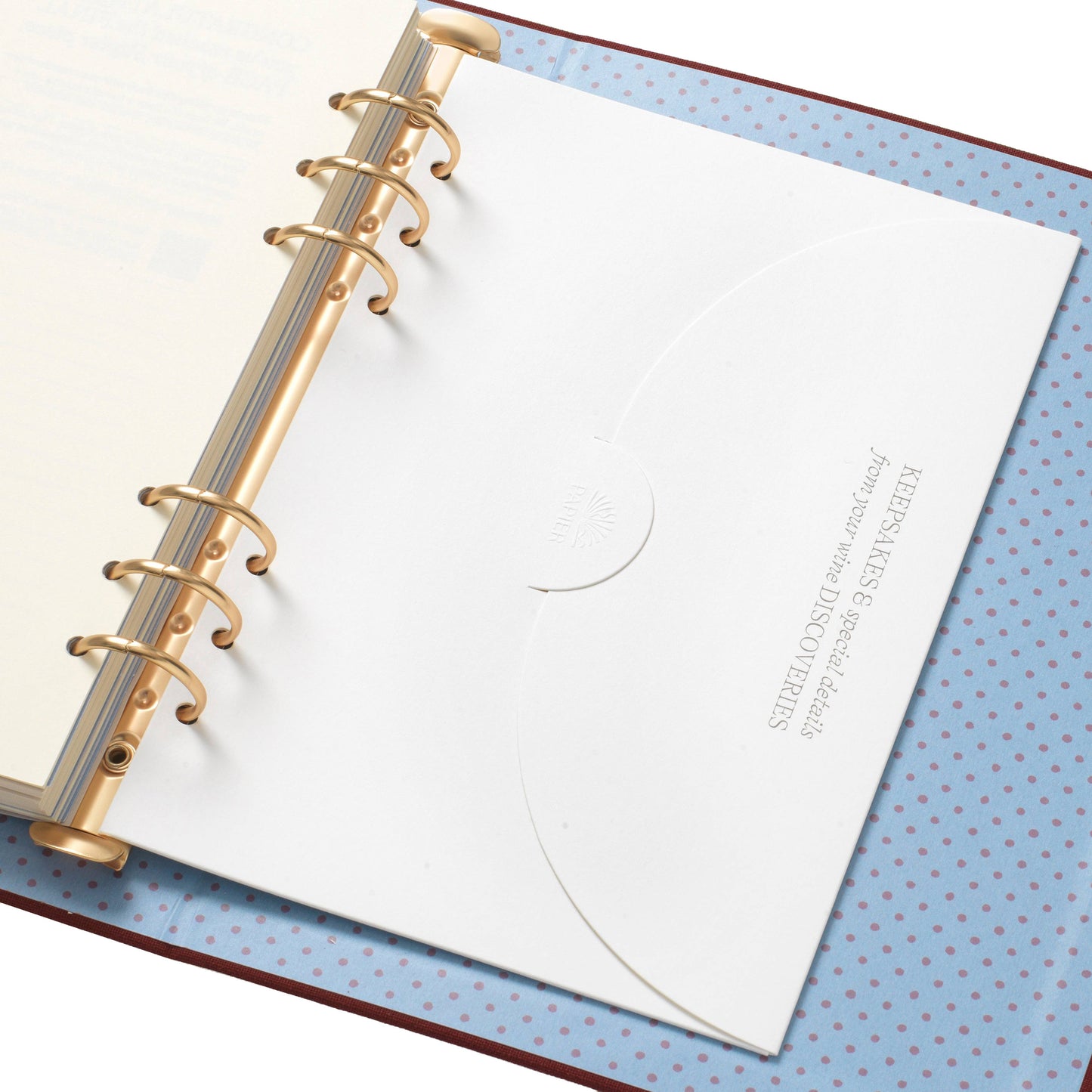 Wine Binder-Folio - Vino