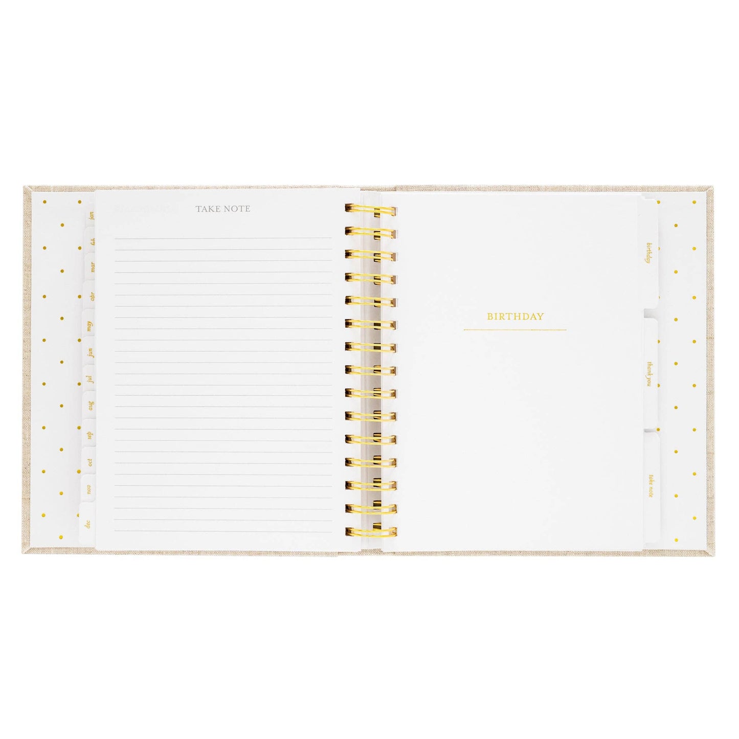 2026 Flax Floral Concealed Planner