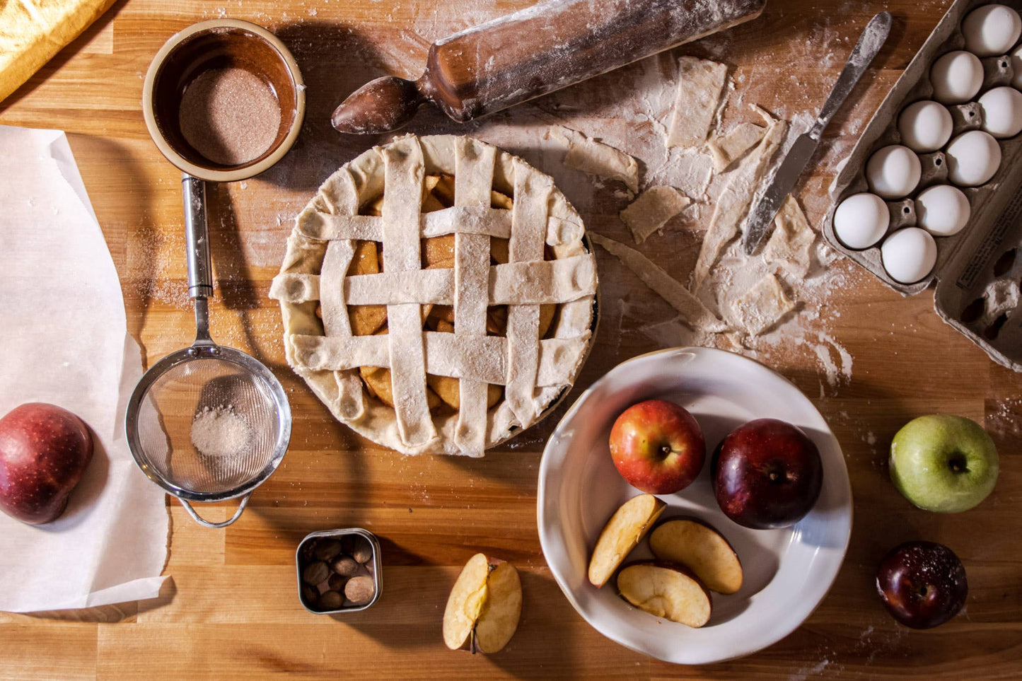 Ivory Brookline Pie Pan