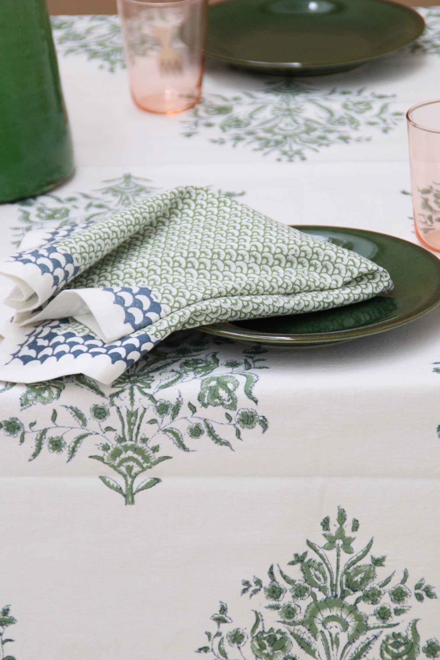 Chi Chi Green Napkins (Set of 4)