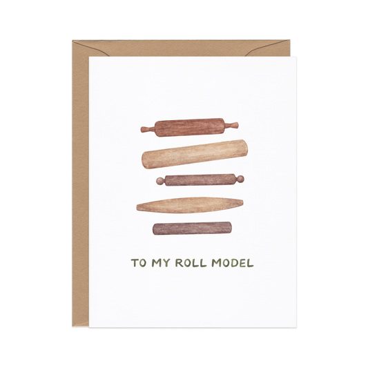 Roll Model — Cooking Pun Mother's / Father's Day Card