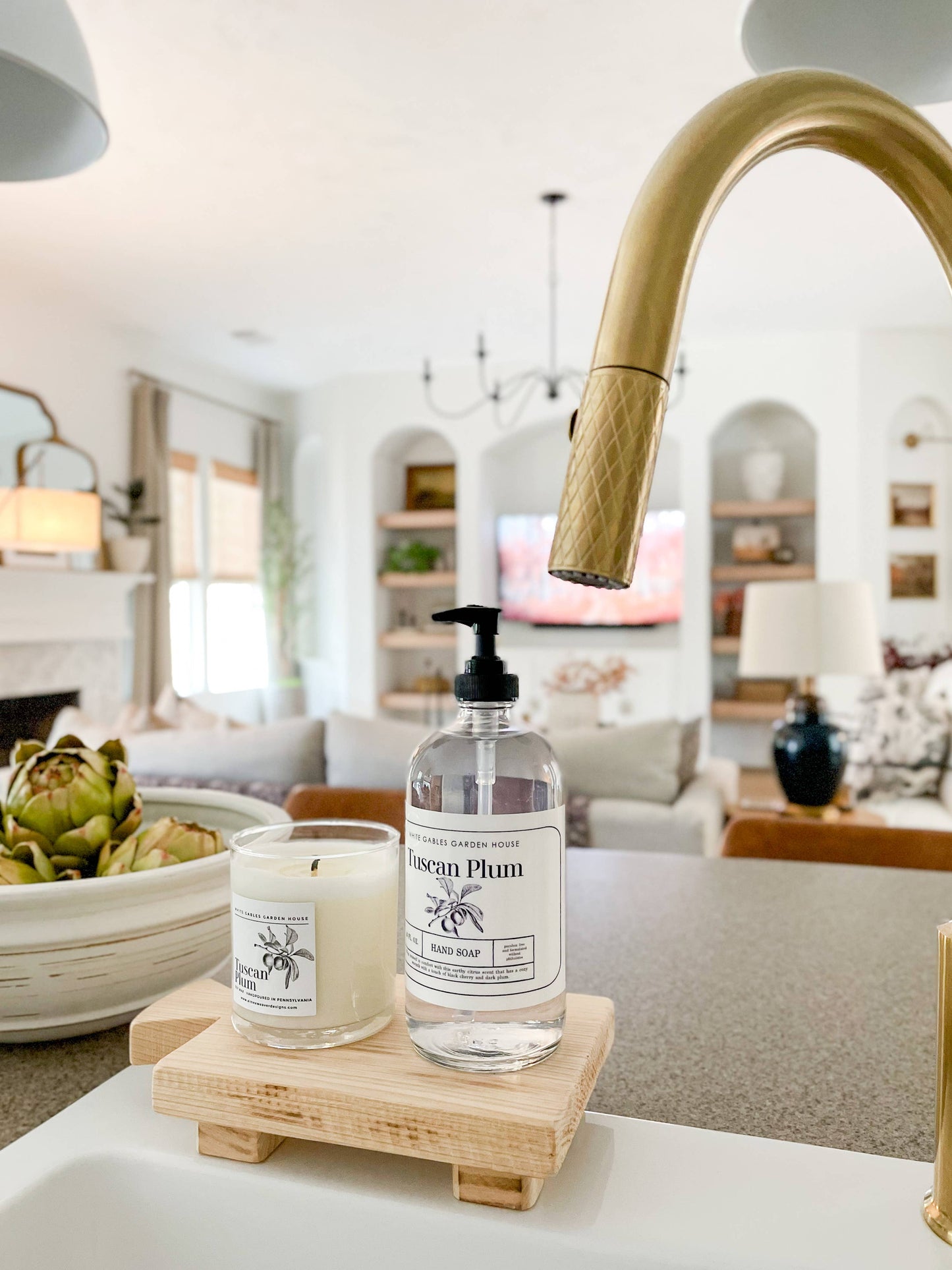 Wood Soap Stand Riser