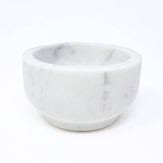 Handmade White Marble Bowl