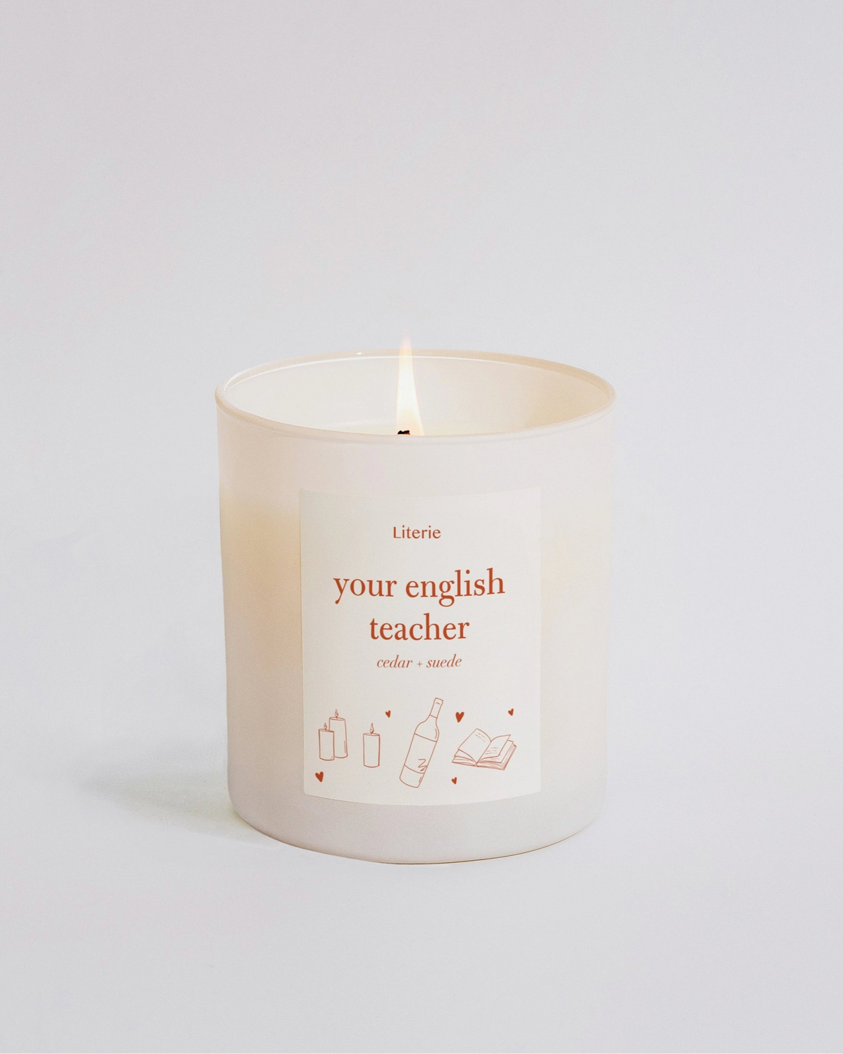 Your English Teacher Candle