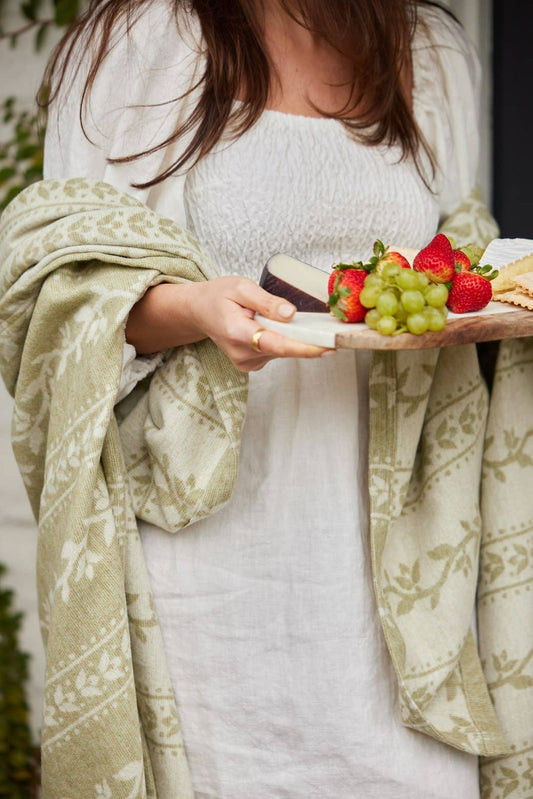 Springtime Stripe Lightweight Blanket
