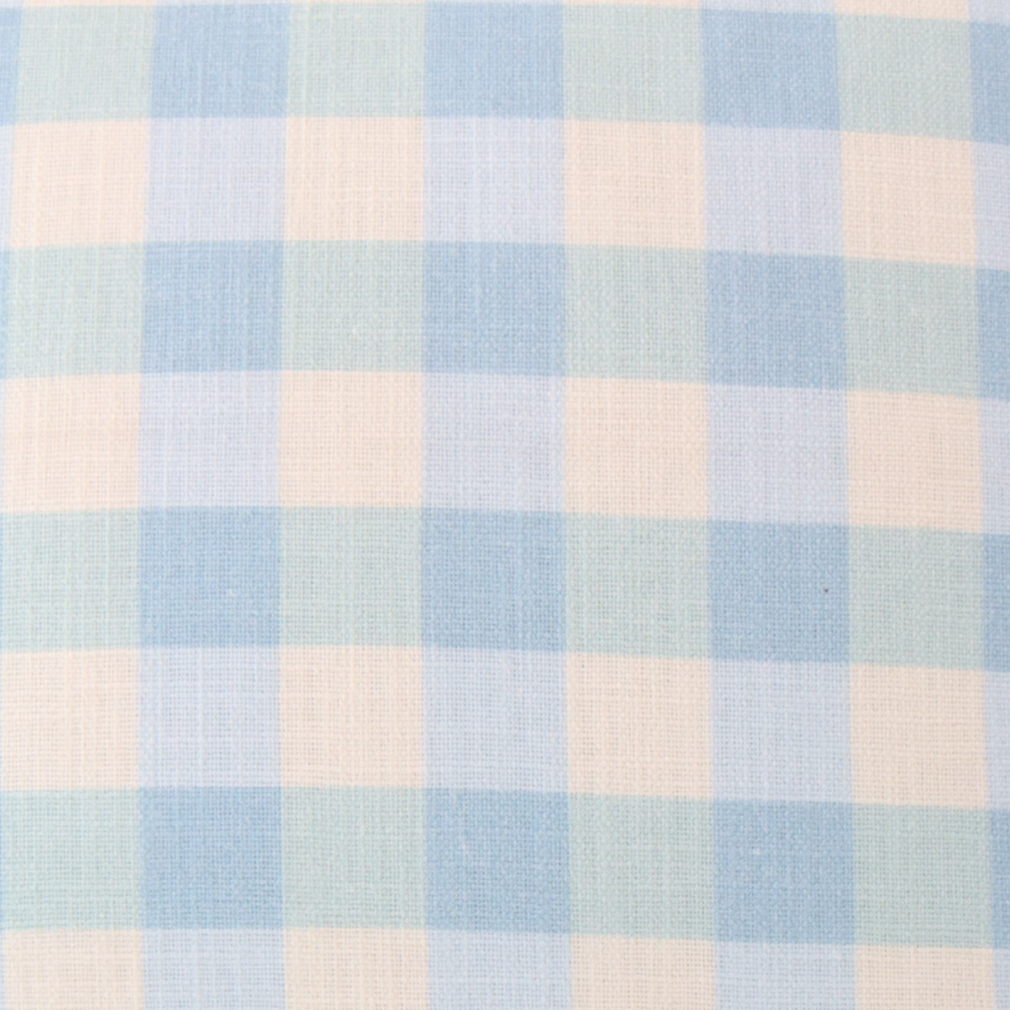 Idamae Sky Vintage Gingham Pillow