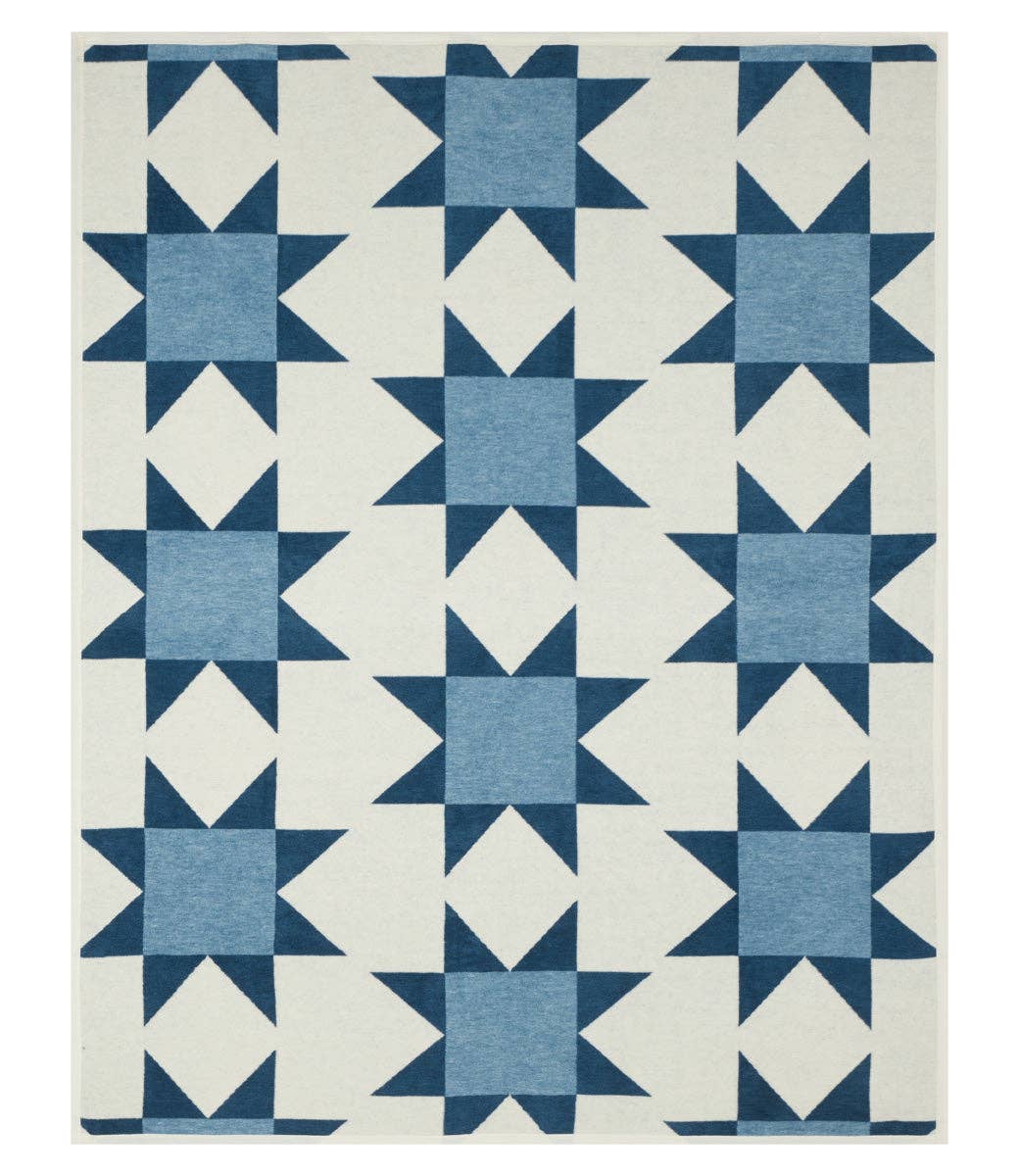 Blue Quilt Blanket