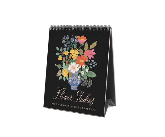 2025 Flower Studies Desk Calendar