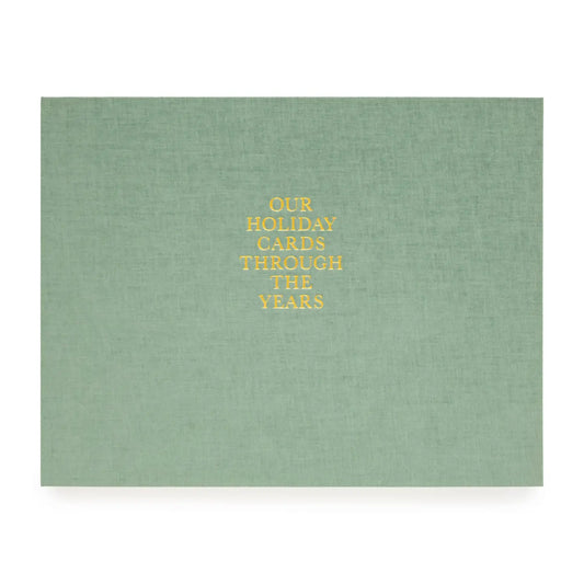 Sage Holiday Card Book