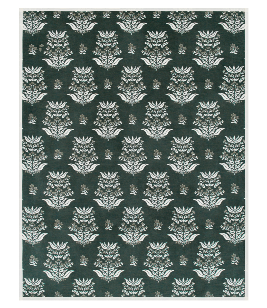 Florence Blockprint Blanket: Original