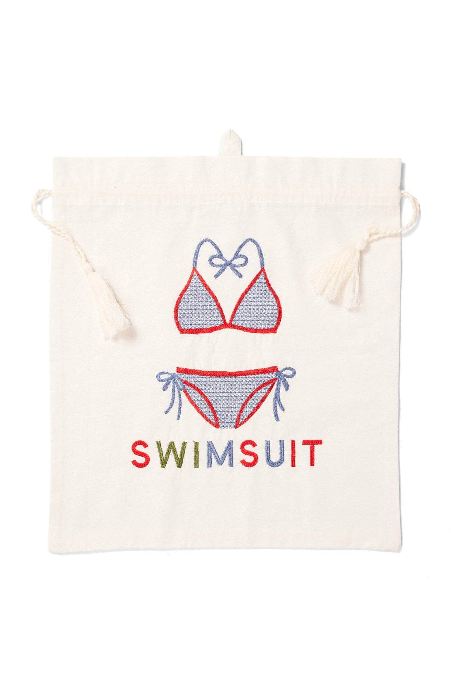 Bikini Embroidered Travel Packing Bag