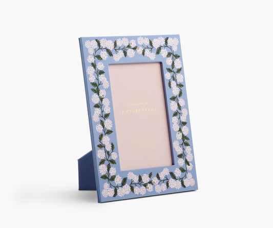 Hydrangea Paper Wrapped Picture Frame