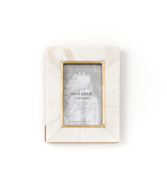 Mukhendu Frame Brass Inlay - Accent 5" x 7"