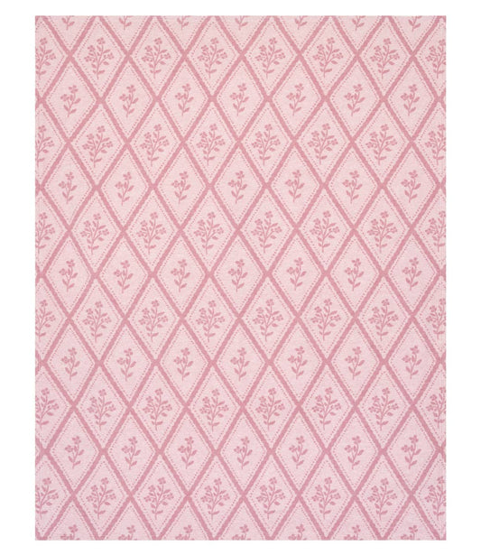 Willa Floral Lightweight Blanket: Lightweight