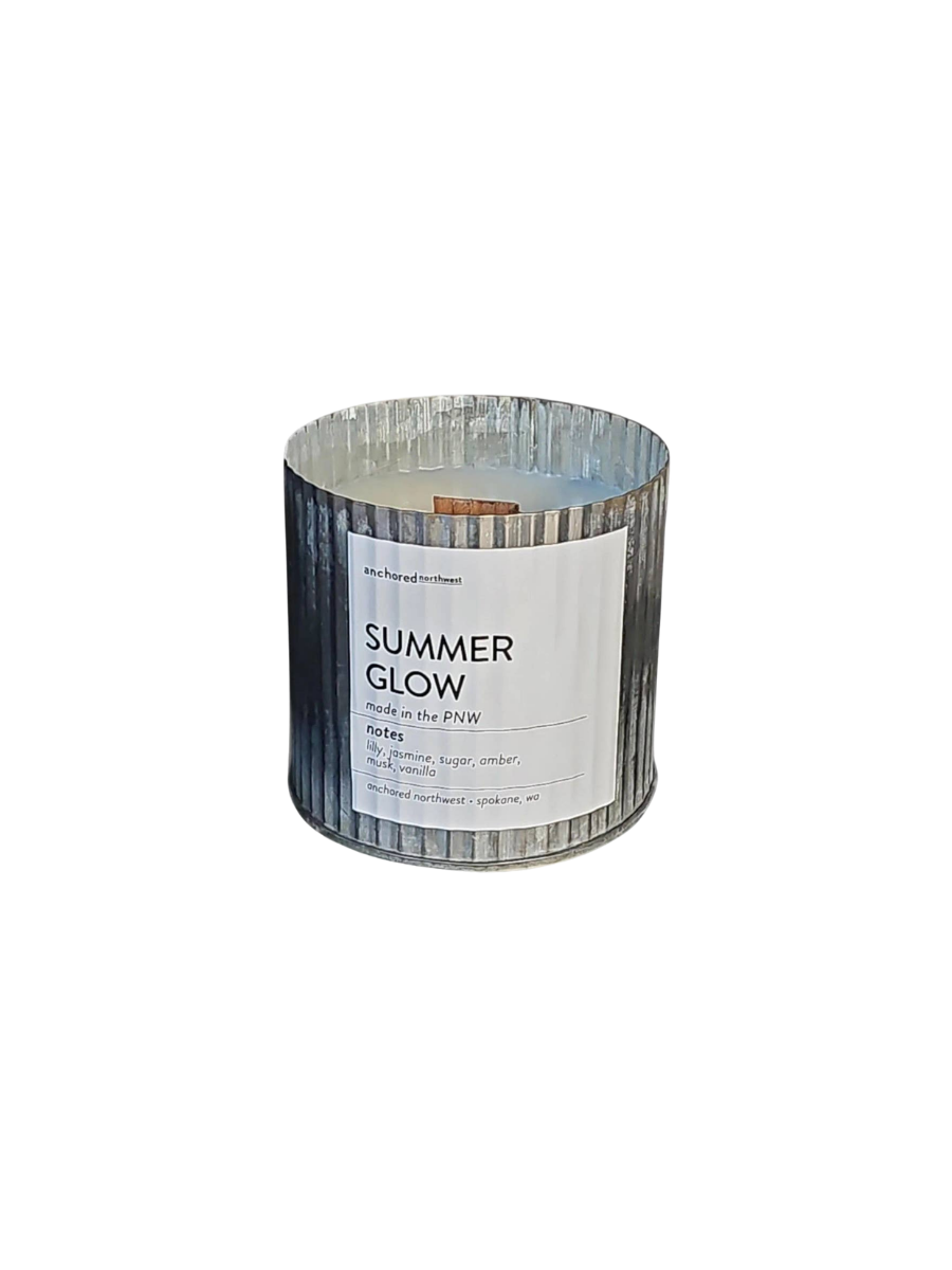 Summer Glow Wood Wick Candle