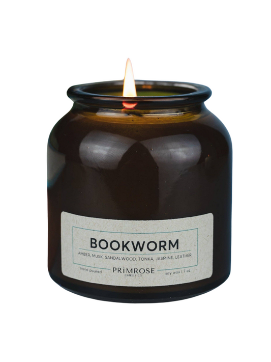 Bookworm Candle