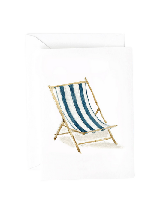 Beach Chair Mini Notecard