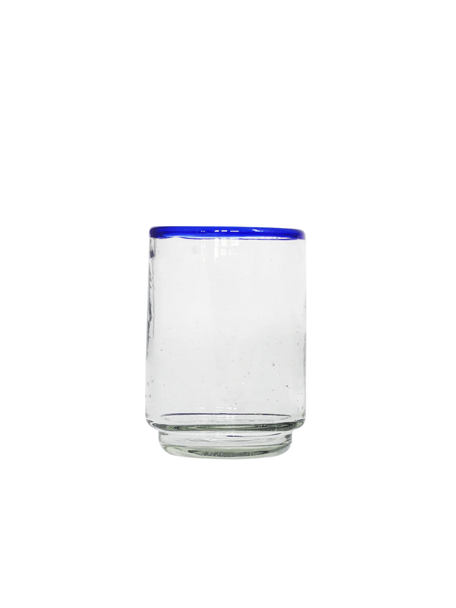 Blue Rim Glass