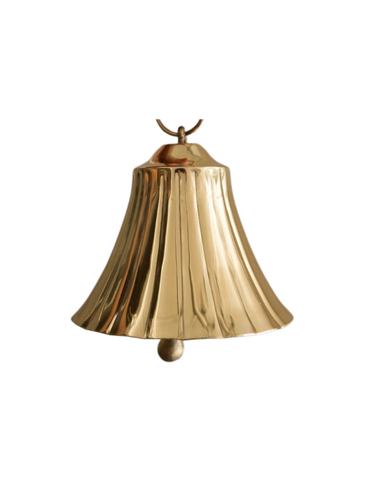 Scalloped Brass Bells