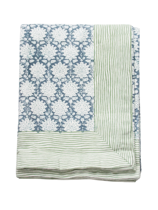 Tablecloth (62" x 106") - Breezy Blue