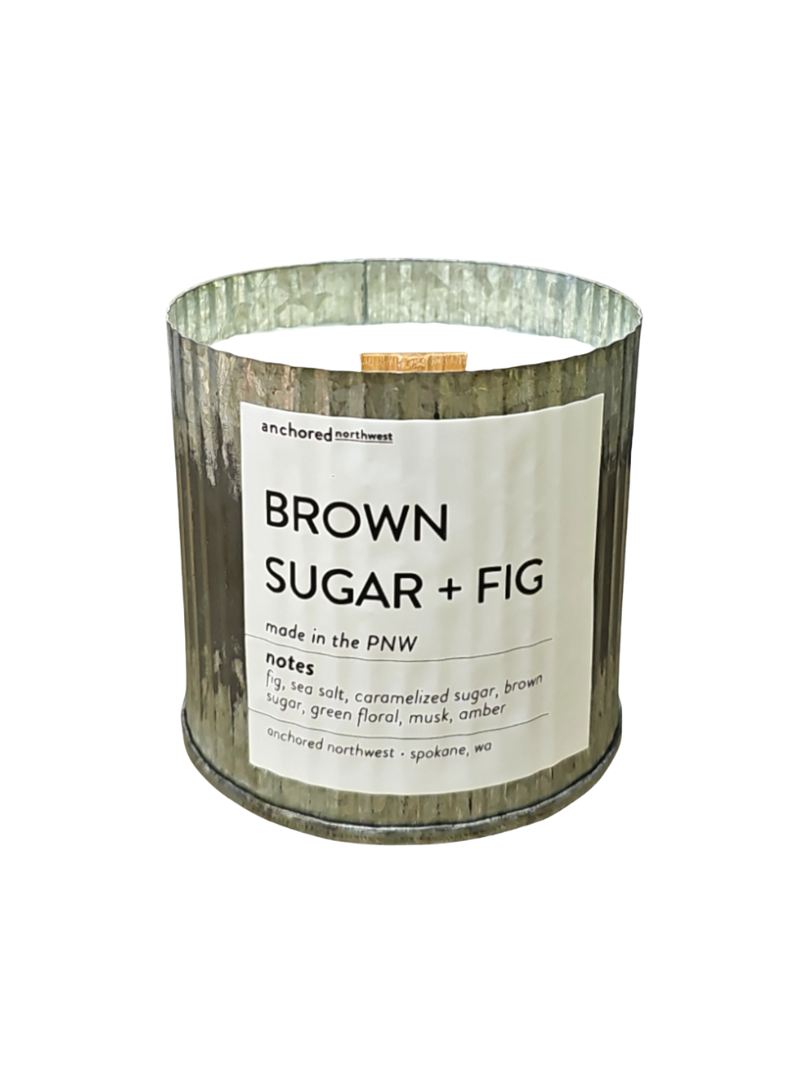 Brown Sugar & Fig Rustic Candle