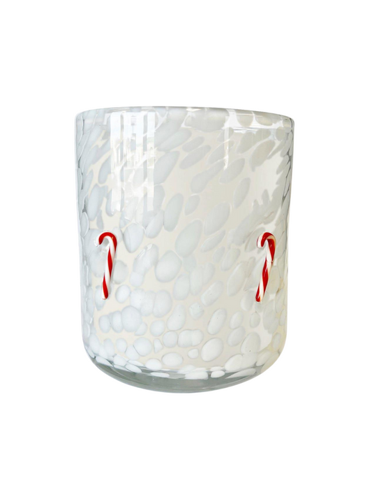 Tis the Season Candy Cane Candle