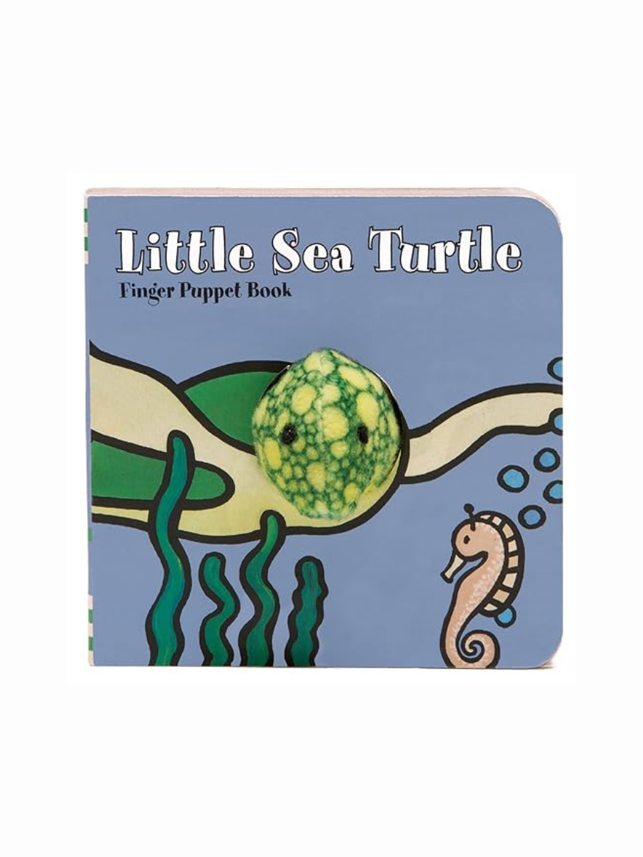 Little Sea Turtle: Finger Puppet Book