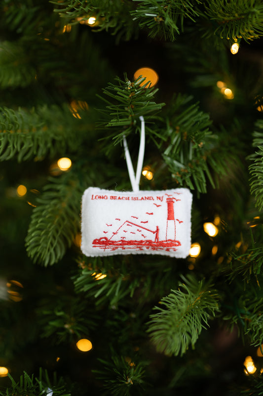 Old Barney Fisherman Ornament