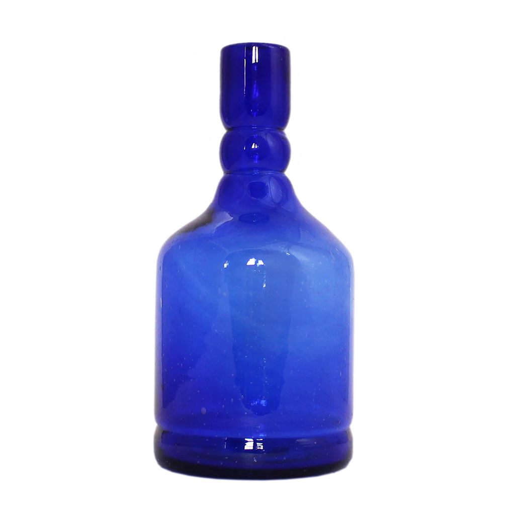 Blue Glass Decanter