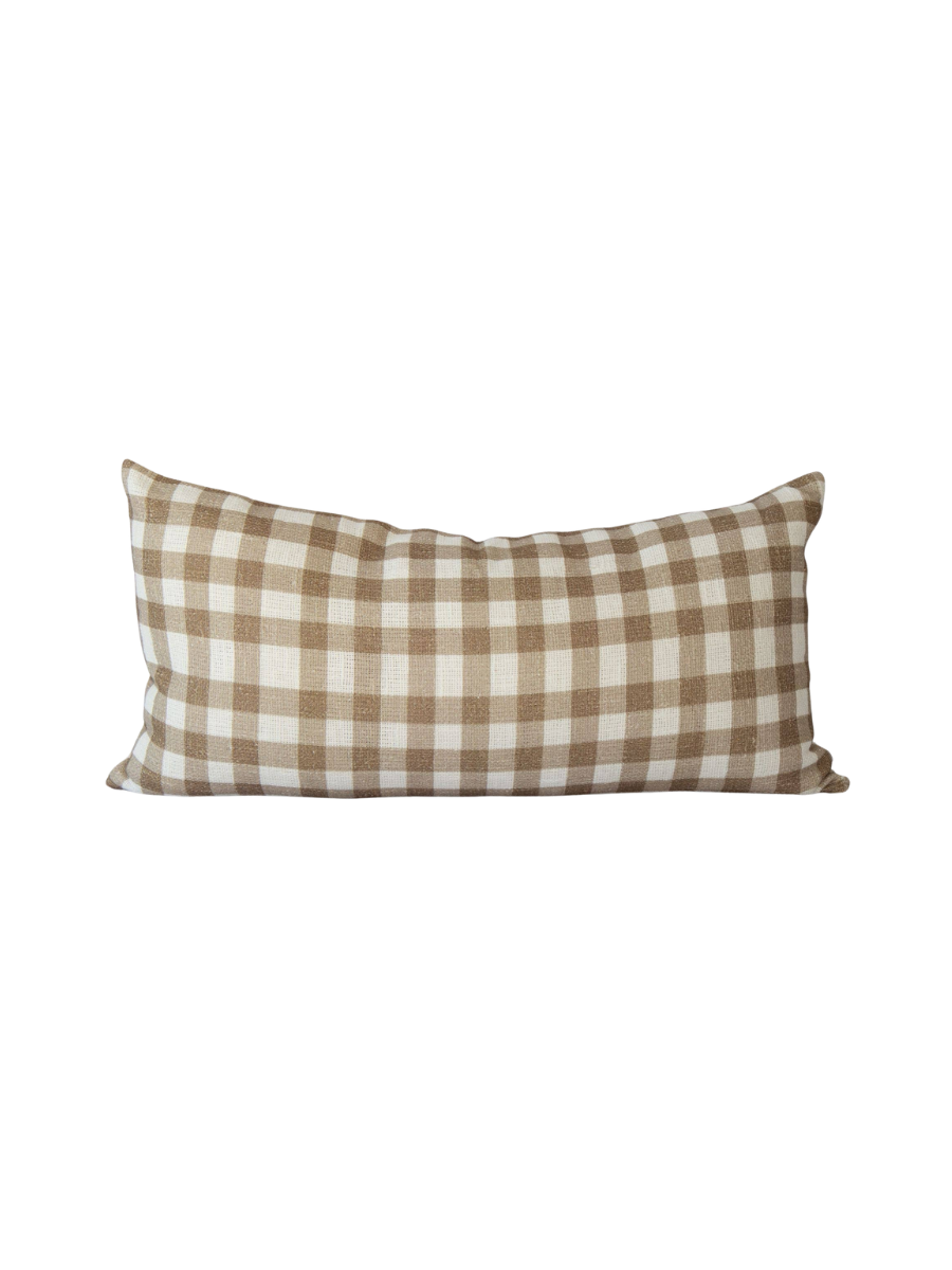 Brea Vintage Gingham Pillow