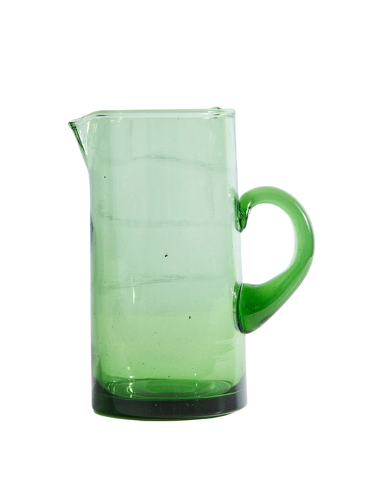 Green Moroccan Cone Pitcher