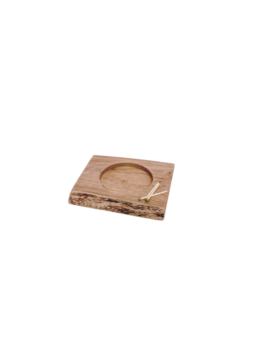 Wooden Candle Holder