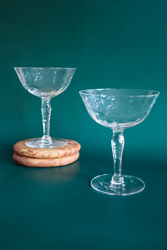 (Set of 2) Vintage Coupes