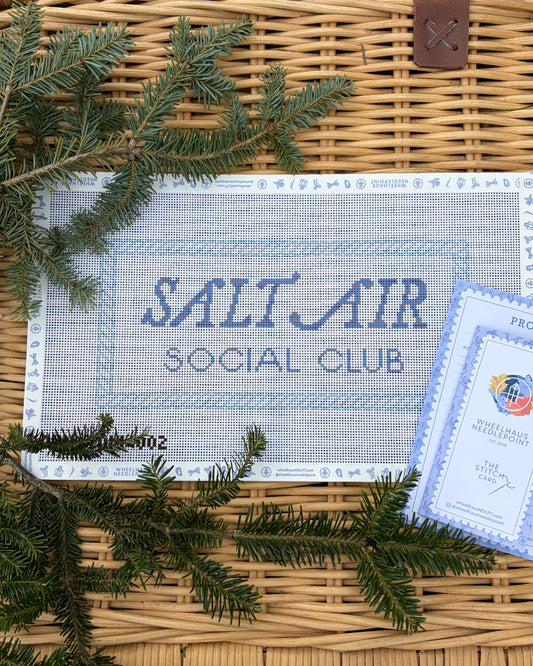 Salt Air Social Club Needlepoint Kit