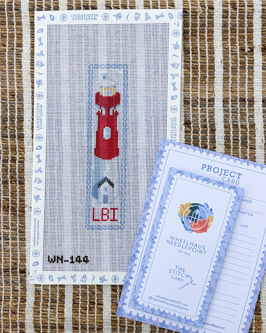 Old Barney Bookmark Needlepoint