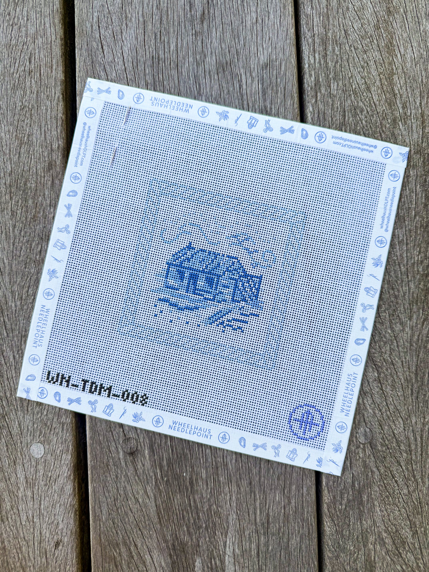 LBI Toile, The Shack Coaster Canvas
