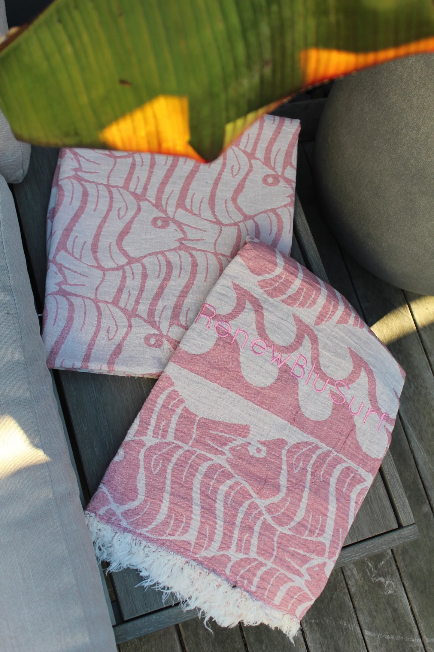 Blush Oceans Towel