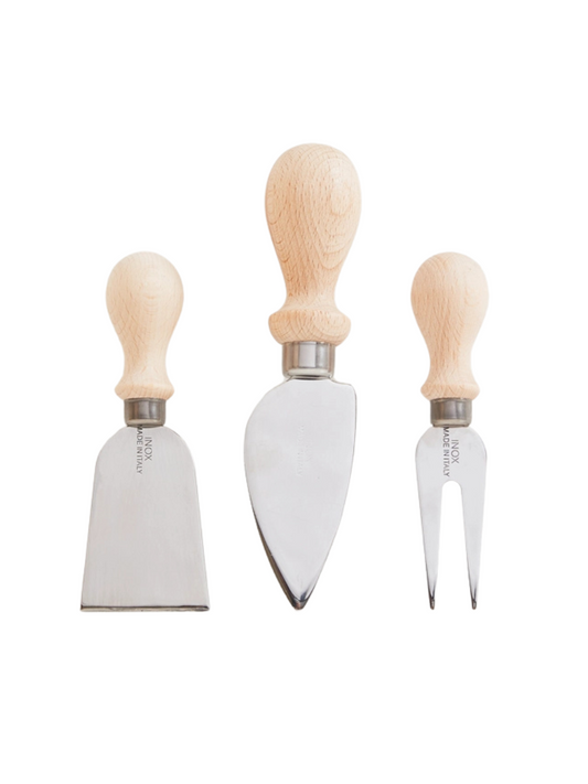 Italian Cheese Board Tools (Set of 3)