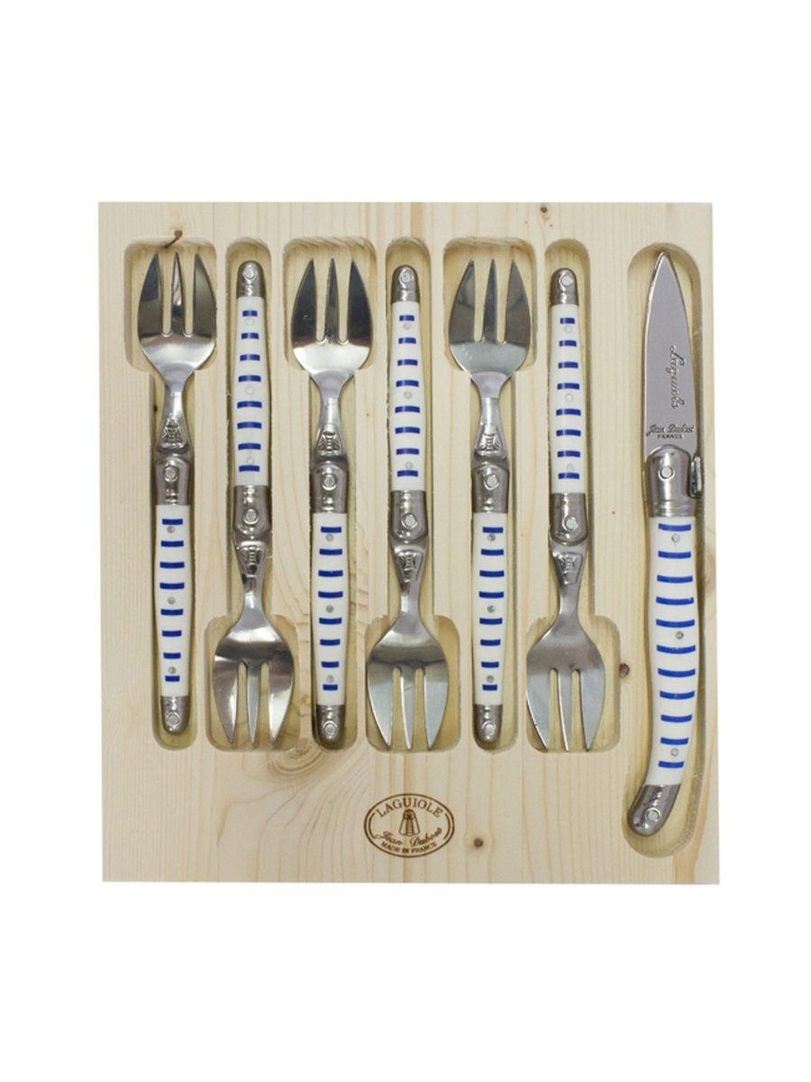 Jean Dubost 7 Piece Mariniere Collection Oyster Set