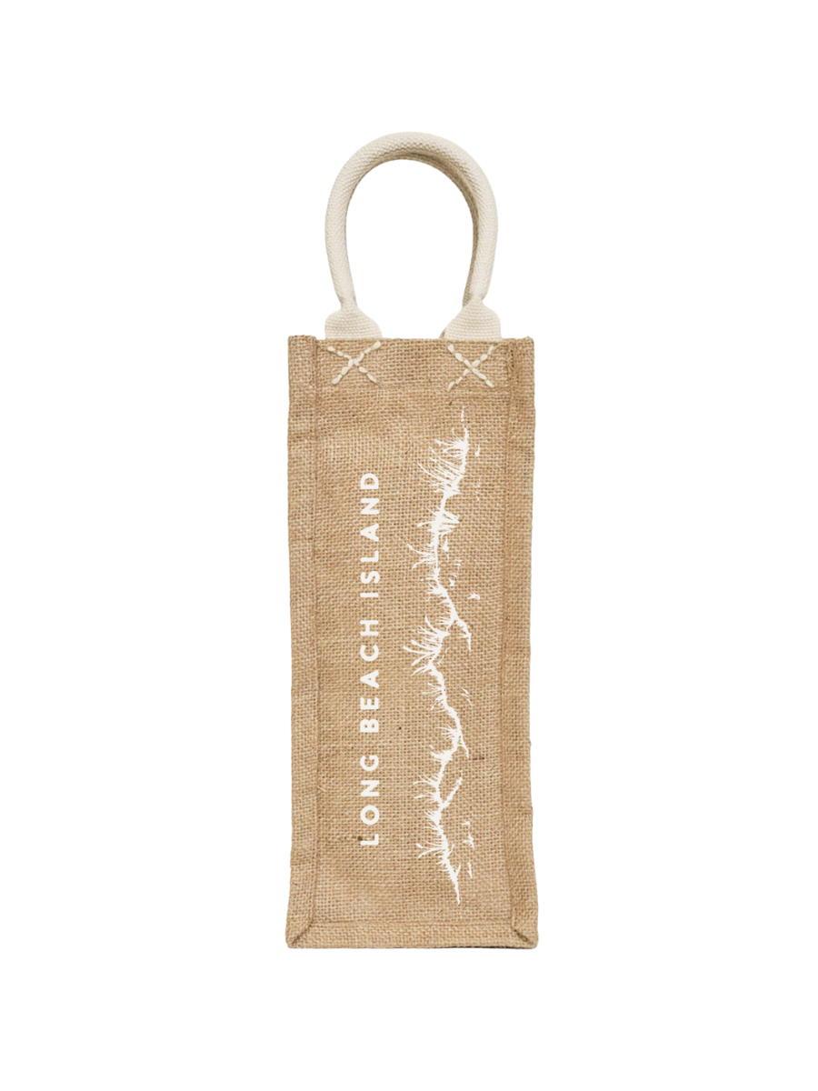 LBI Jute Wine Tote